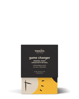 Game Changer натурален крем за лице с ретинол 30 ml Resibo - 3