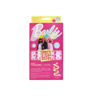 Ролка за къдрене на коса Barbie Satin CoolCurl Pink Panther Glov - 2