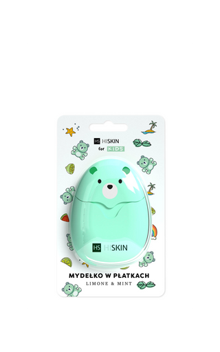 Сапун в парцалчета за деца ментов limone & mint HiSkin for Kids 50 бройки - 1