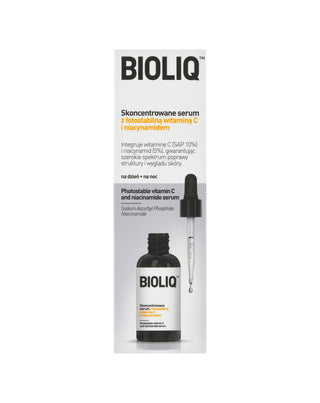 Про концентриран серум с фотостабилен витамин С с ниацинамид Bioliq - 1
