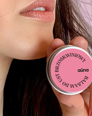 Прасковен балсам за устни овлажняващ и предотвратяващ пукане на устните Auna - 3