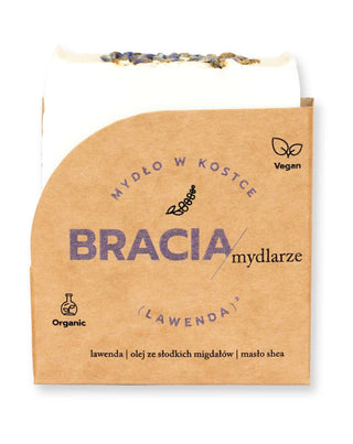 Успокояващ и хидратиращ сапун с лавандула, оризово масло и масло от ший Bracia Mydlarze - 1