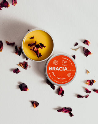 Регенериращ балсам за устни роза и авокадо с витамин Е Bracia Mydlarze - 3