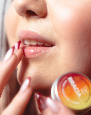 Плодово сорбе за сухи и напукани устни череша манго и мандарина Bracia Mydlarze_3 - 3