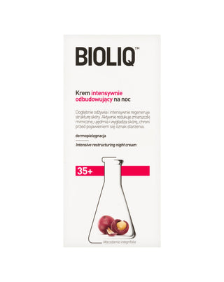 Интензивно възстановяващ нощен крем против бръчки 35+ Bioliq - 1