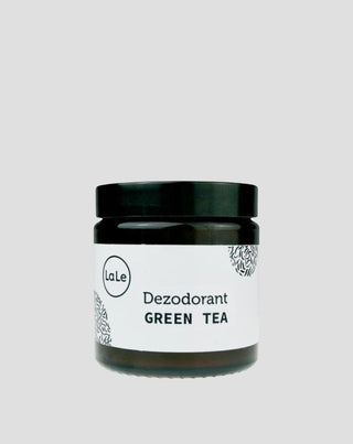 Освежаващ екологичен дезодорант крем с натриев бикарбонат Green Tea La-Le - 1