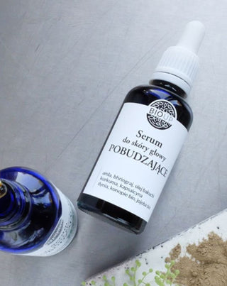 Серум за скалп, стимулиращ растежа на косата с микс от индийски билки BIOUP_2