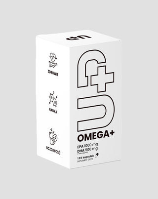 Хранителна добавка Up Omega+ UP Ненаситени мастни киселини Omega-3 Health Pharma 120 капсули - 1