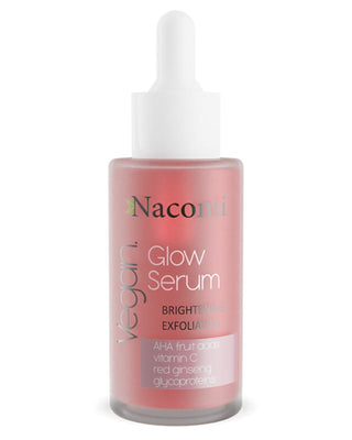Изсветляващ и ексфолиращ серум с екстракт от лимон и AHA киселини Glow Nacomi - 1