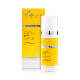 Подхранващ дневен крем със SPF30 и серамиди Supremelab Barrier Renew Bielenda - 1