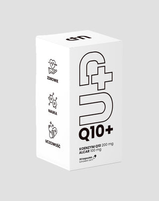 Добавка UP Q10+ Коензим Q10 с ацетил-L-карнитин 30 капсули UP Health Pharma - 1