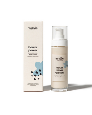Flower Power Регулиращ овлажняващ крем за лице с антиоксидантно действие 50 ml Resibo - 1