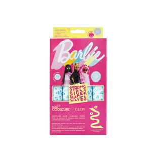 Ролка за къдрене на коса Barbie Satin CoolCurl Blue Panther Glov - 2