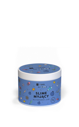 Слайм за баня за деца син Blueberry Jam HiSkin for Kids - 1