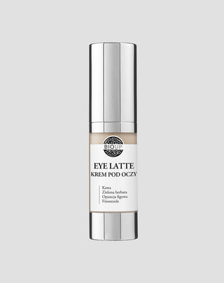 Кадифен околоочен крем с кофеин и стволови клетки Eye Latte BIOUP - 1