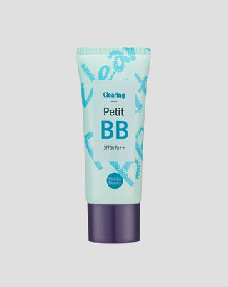 Почистващ крем BB с филтър SPF30 Clearing Petit с екстракт от масло от чаено дърво за смесена и мазна кожа Holika Holika - 1