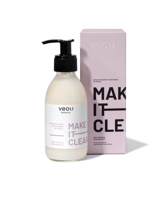 Естествена емулсия за почистване на лице Make it clear Veoli Botanica - 1