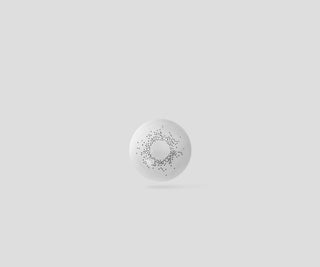 Сиви платинови контактни лещи цветни нулеви месечни grey moons no.2 Ovio - 3
