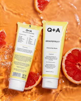 Овлажняващ и успокояващ грейпфрутов балсам за миене на лице Grapefruit Cleansing Balm Q+A - 2
