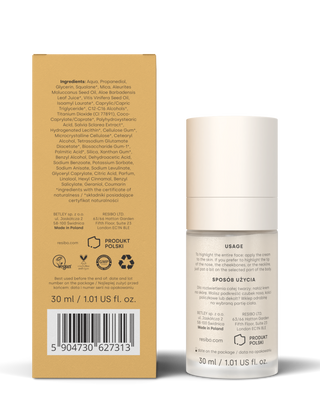 Озаряващ и хидратиращ крем Glow Player за лице 30 ml Resibo - 3