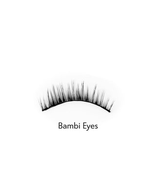 Изкуствени мигли с лента 2d за многократна употреба меки и леки Bambi Eyes Bamm!Lashes - 2
