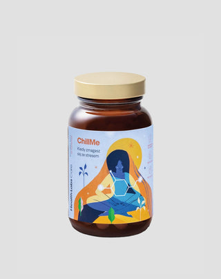 Хранителна добавка против стрес с адаптогени и EGCG ChillMe Health Labs Care 60 капсули - 1