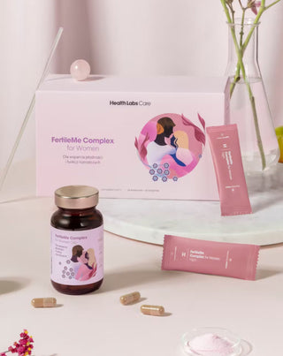 Хранителна добавка за фертилност за жени FertileMe Complex for Women Health Labs Care - 2