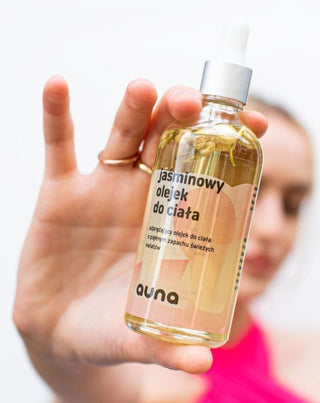 Жасминово масло за тяло с естествени масла и витамин E Auna - 3