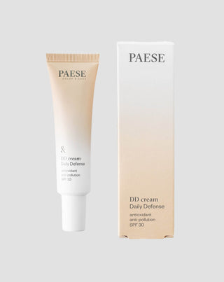 Оцветяващ крем DD с филтър SPF 30 цвят 2W бежово деликатно озаряващ Paese - 1