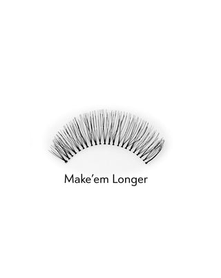 Изкуствени мигли 2d за многократна употреба с естествен ефект Make'em Longer Bamm!Lashes - 2