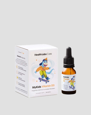 Вегански витамин D в капки за деца MyKids Vitamin D3 Health Labs Care - 1
