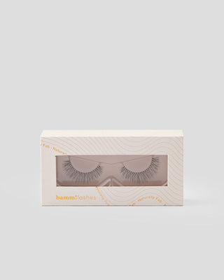 Изкуствени мигли 2d за многократна употреба устойчиви на деформации Naturally Fab Bamm!Lashes - 1