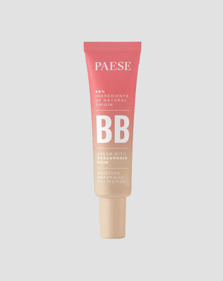Естествен оцветяващ крем BB с хиалуронова киселина 03 natural Paese - 1