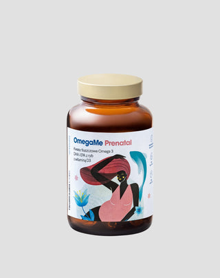 OmegaMe Prenatal Мастни киселини Омега 3 DHA и EPA от риба с витамин D3 Health Labs Care 60 капсули - 1