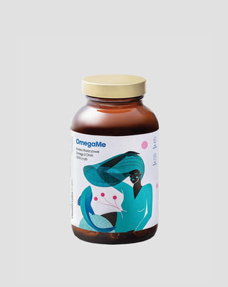 Хранителна добавка с мастни киселини Omega 3 EPA и DHA OmegaMe Health Labs Care 60 капсули - 1