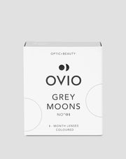 Сиви контактни лещи цвят Grey Moons no. 1 Ovio