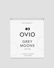 Сиви цветни контактни лещи Grey Moons no.2 Ovio