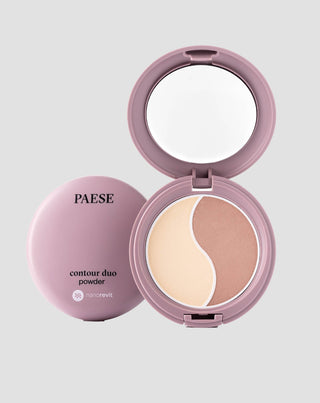 Пудра поддържаща кожата Contour Duo Paese - 2
