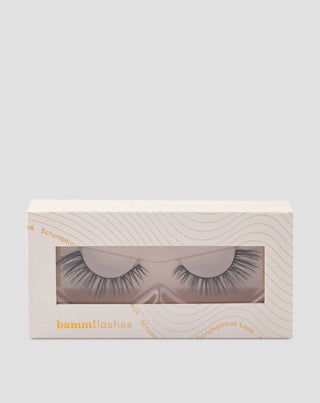 Изкуствени мигли с лента 2d за многократна употреба Scrumptious Look Bamm!Lashes - 1