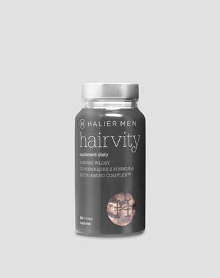 Таблетки против косопад за мъже против оплешивяване Hairvity Men Halier 60 капсули - 1