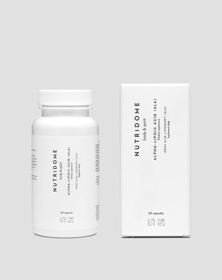 Алфа липоева киселина ALA, подпомагаща метаболизма на глюкозата Nutridome 60 бр. - 2