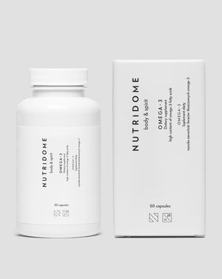 Omega-3 Nutridome за имунитет и правилно функциониране на мозъка, сърцето и зрението 60 капсули - 3