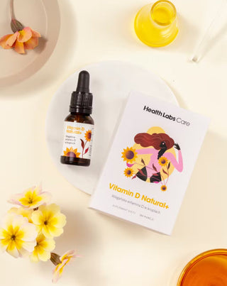 Вегански витамин D3 в капки Vitamin D Natural+ Health Labs Care - 2
