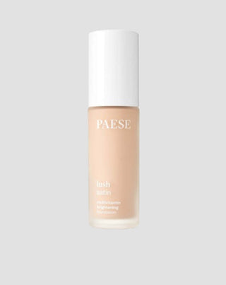Озаряващ грунд за лице с витамини lush satin порцеланов цвят Paese - 1