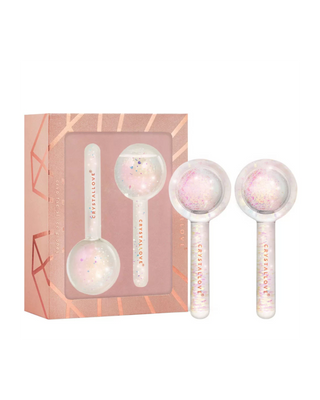 Стъклени топки за масаж Криотерапия на лице Cryolift ice globes Crystallove - 1