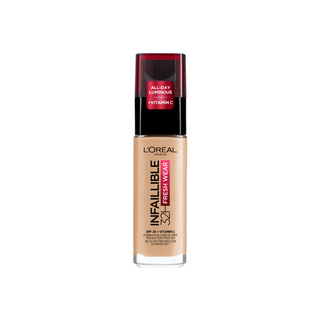 Дълготраен фон дьо тен с SPF 25 Infaillible Fresh Wear 120 Vanilla L'Oreal Paris - 1