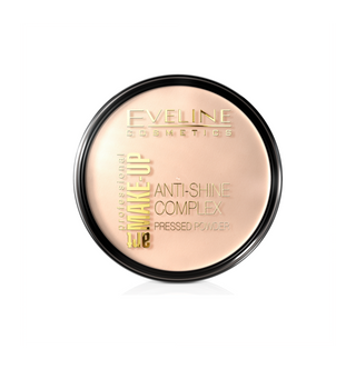 Матираща минерална пудра с коприна № 32 natural Art Make-Up Anti-Shine Complex Eveline - 1
