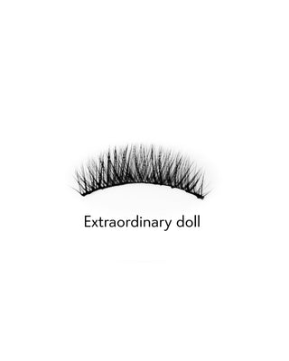 Изкуствени мигли с лента 2d за многократна употреба естествен ефект Extraordinary Doll Bamm!Lashes - 2