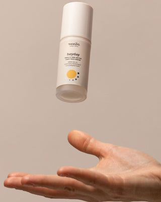 Подхранващ, озаряващ серум за лице Heyday с антиокислители и троен вит. C 30 ml Resibo - 2