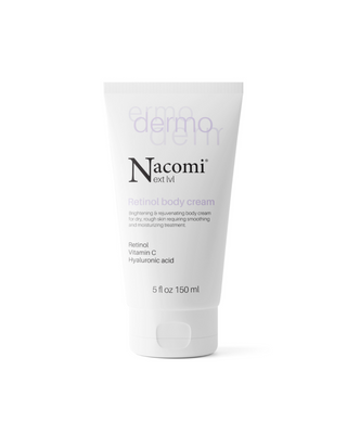 Разсветляващ подмладяващ крем за тяло с ретинол и витамин С Nacomi Next Level Dermo - 1